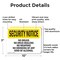 Signmission No Drugs Dealers Weapons Drinking OSHA Security Notice Sign, Aluminum, 10in W x 7in L, 2PK OS-2PACK-SN-A-710-L-11599 - alternate 6